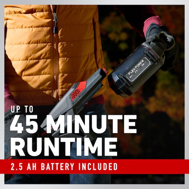 Toro Flex-Force 60-volt Max 17-in Telescopic Shaft Battery String Trimmer 2.5 Ah (Battery and Charger Included)2_11zon