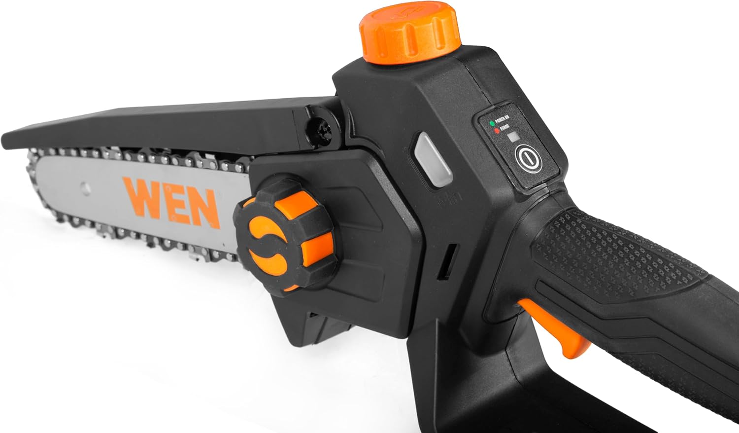 WEN 2-In-1 20V Max Cordless Brushless Pole Saw and Mini Chainsaw (Tool Only – Battery and Charger Not Included) (20752BT)0