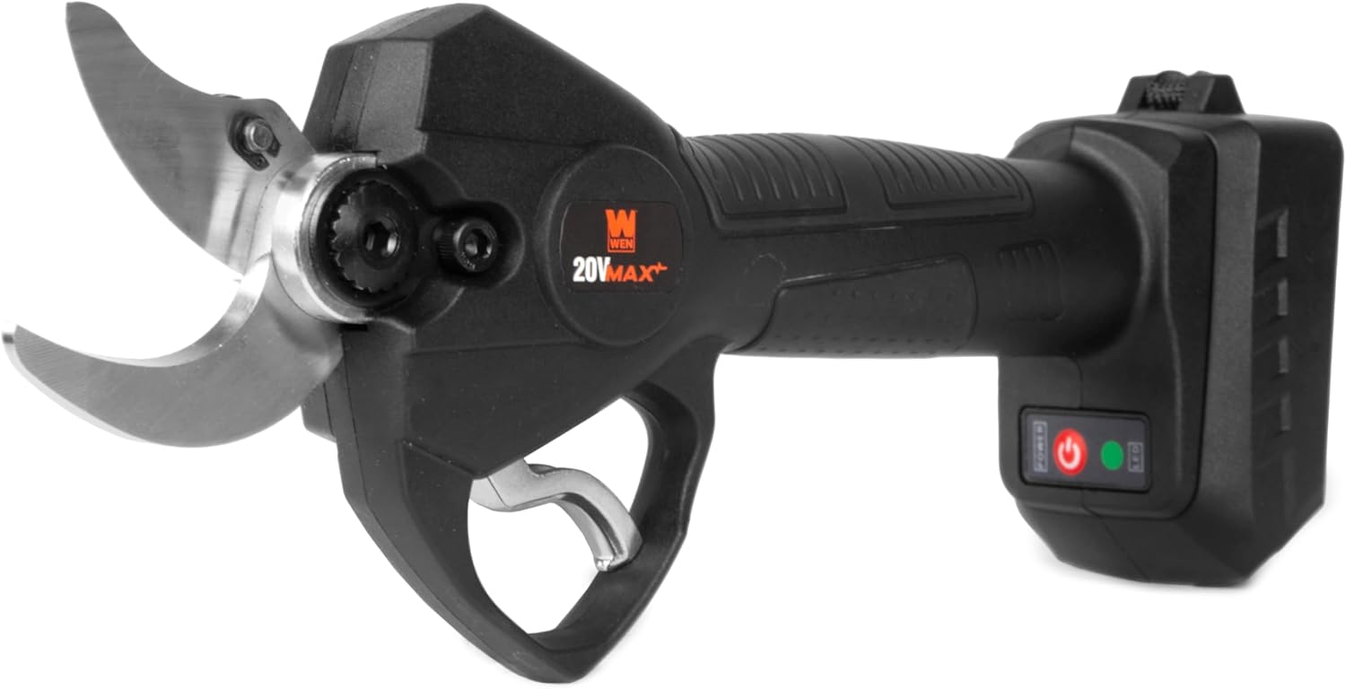 WEN 20V Max Brushless Cordless 1-3 16-Inch Pruning Shears (Tool Only – Battery and Charger Not Included) (20731BT)7