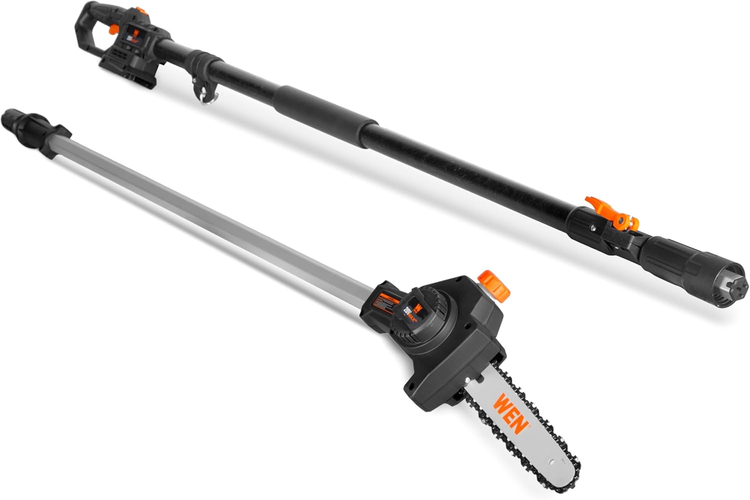 WEN 20V Max Cordless Brushless 8 Inch Pole Saw (Tool Only – Battery and Charger Not Included) (20759BT) WEN 20V Max Cordless Brushless 8 Inch Pole Saw (Tool Only – Battery and Charger Not Included) (20759BT)