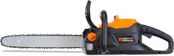 WEN Cordless Electric Chainsaw, 16-Inch Brushless (Tool Only, 40V Max Battery Not Included) (40417BT)