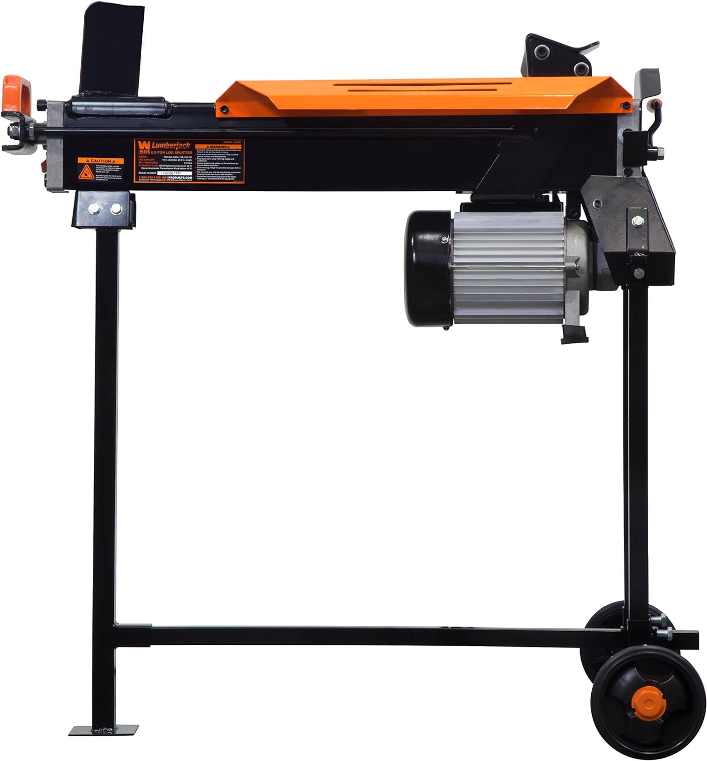 WEN Electric Log Splitter, 6.5-Ton Capacity with Portable Stand (56208)3
