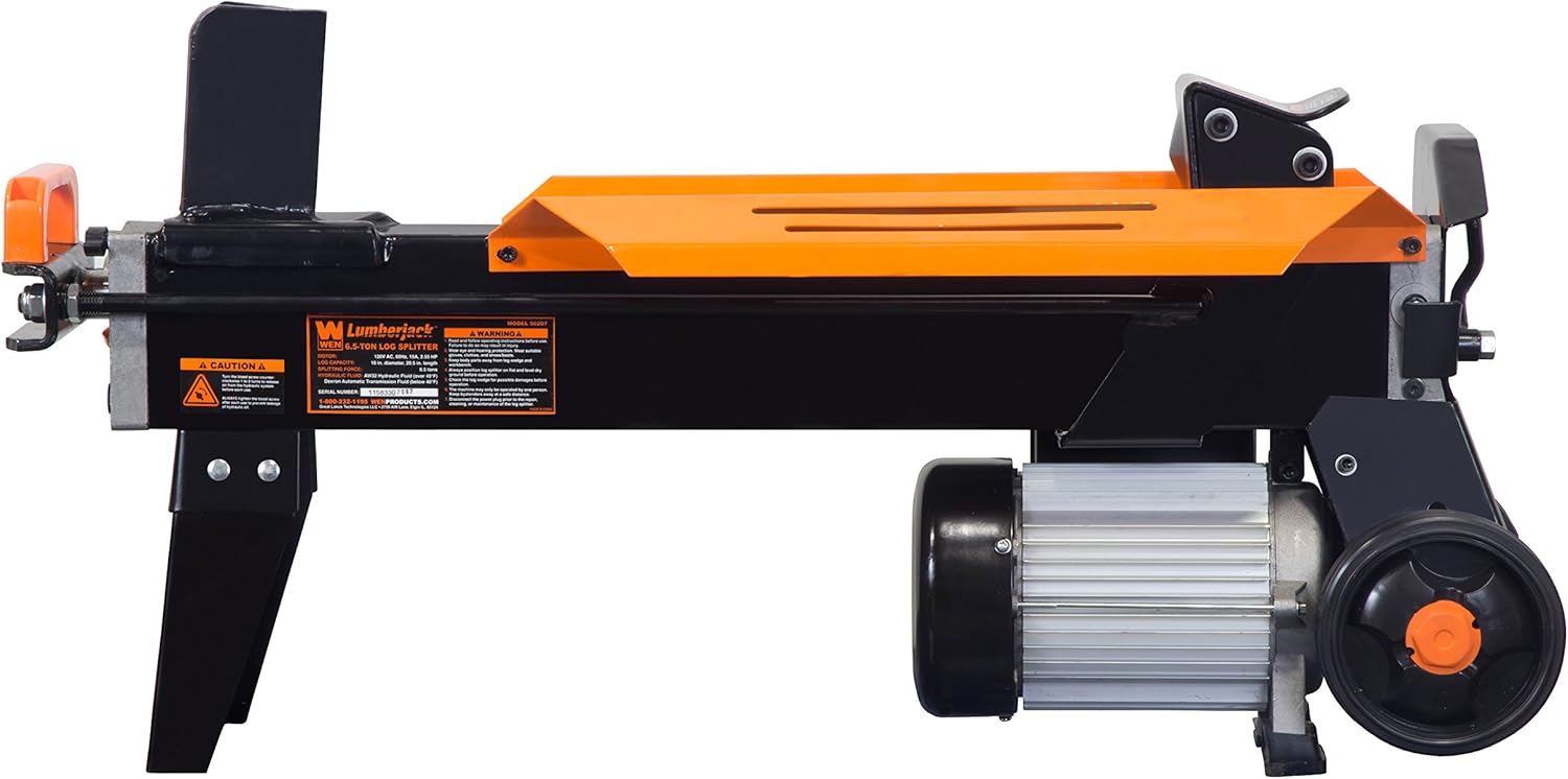 WEN Electric Log Splitter, 6.5-Ton Capacity with Portable Stand (56208)45
