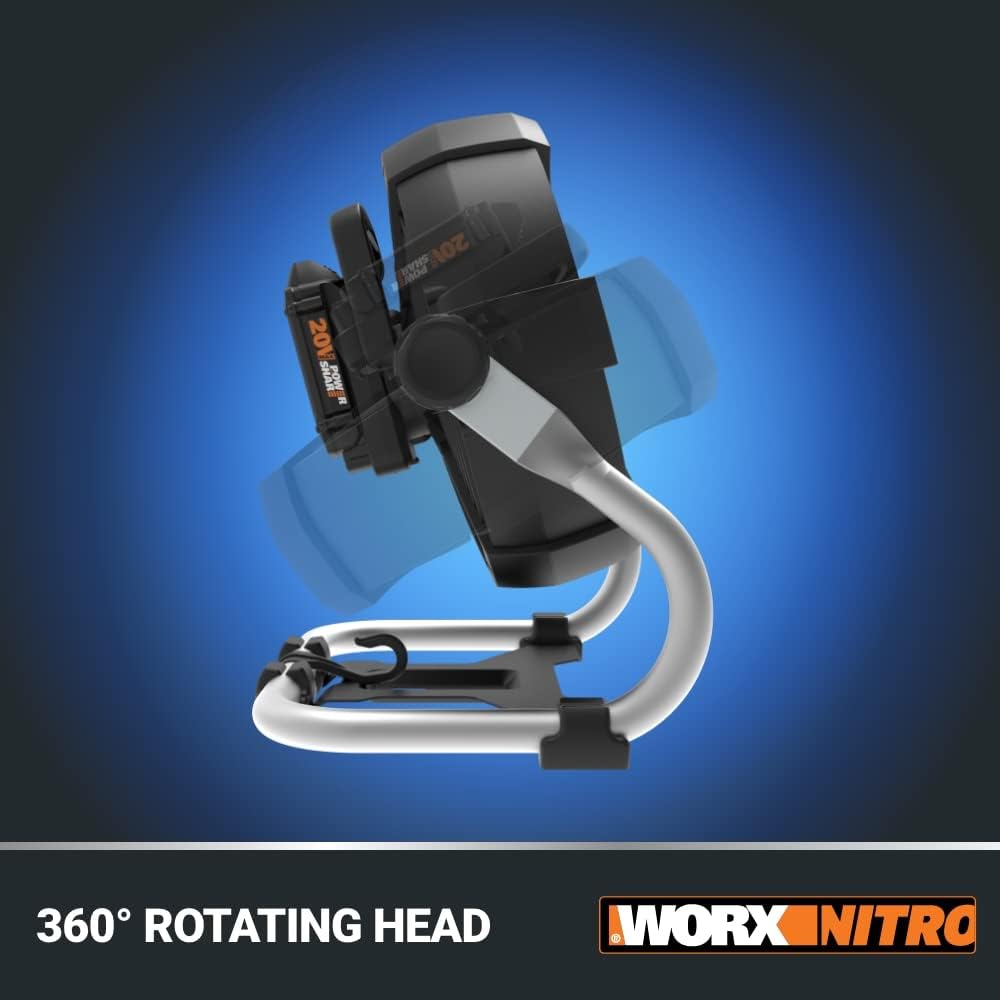 WORX Nitro WX095L 20V Power Share Cordless Work Fan with Ready Charge34