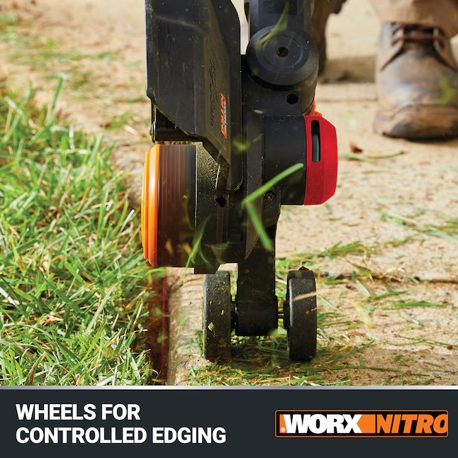WORX WG173.9 Nitro Power Share 20-volt 13-in Telescopic Shaft Battery String Trimmer 4 Ah (Battery and Charger Not Included)11_11zon