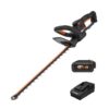 WORX WG263 Nitro Power Share 18-volt 22-in Battery Hedge Trimmer 4 Ah (Battery and Charger Included)