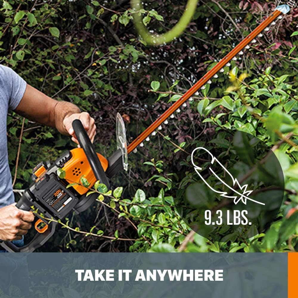 WORX WG284.9 40V 24 Hedge Trimmer (Tool Only)5