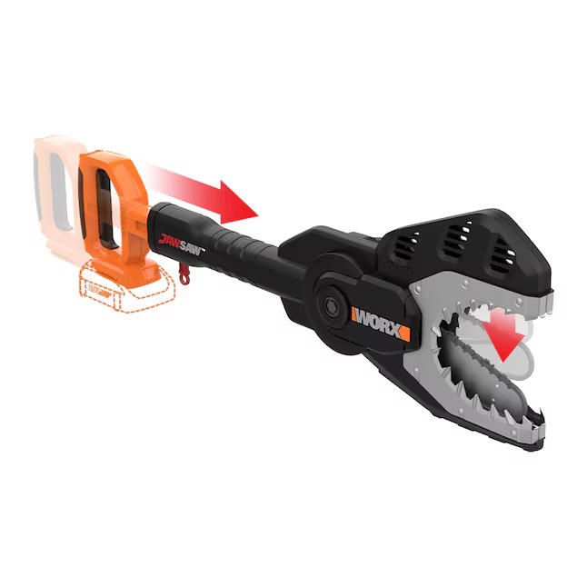 WORX WG320.9 Power Share JawSaw 20-volt Max 6-in Battery Chainsaw (Battery and Charger Not Included)11_11zon