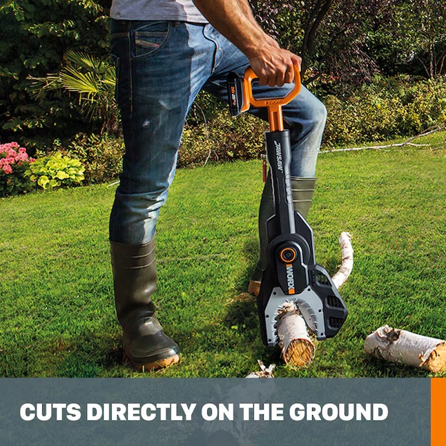 WORX WG320.9 Power Share JawSaw 20-volt Max 6-in Battery Chainsaw (Battery and Charger Not Included)13_11zon