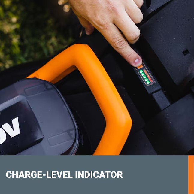 WORX WG779.1 Power Share 40-volt 14-in Cordless Push Lawn Mower 4 Ah Bagger Sold Separately (2-Batteries and Charger Included)17_11zon