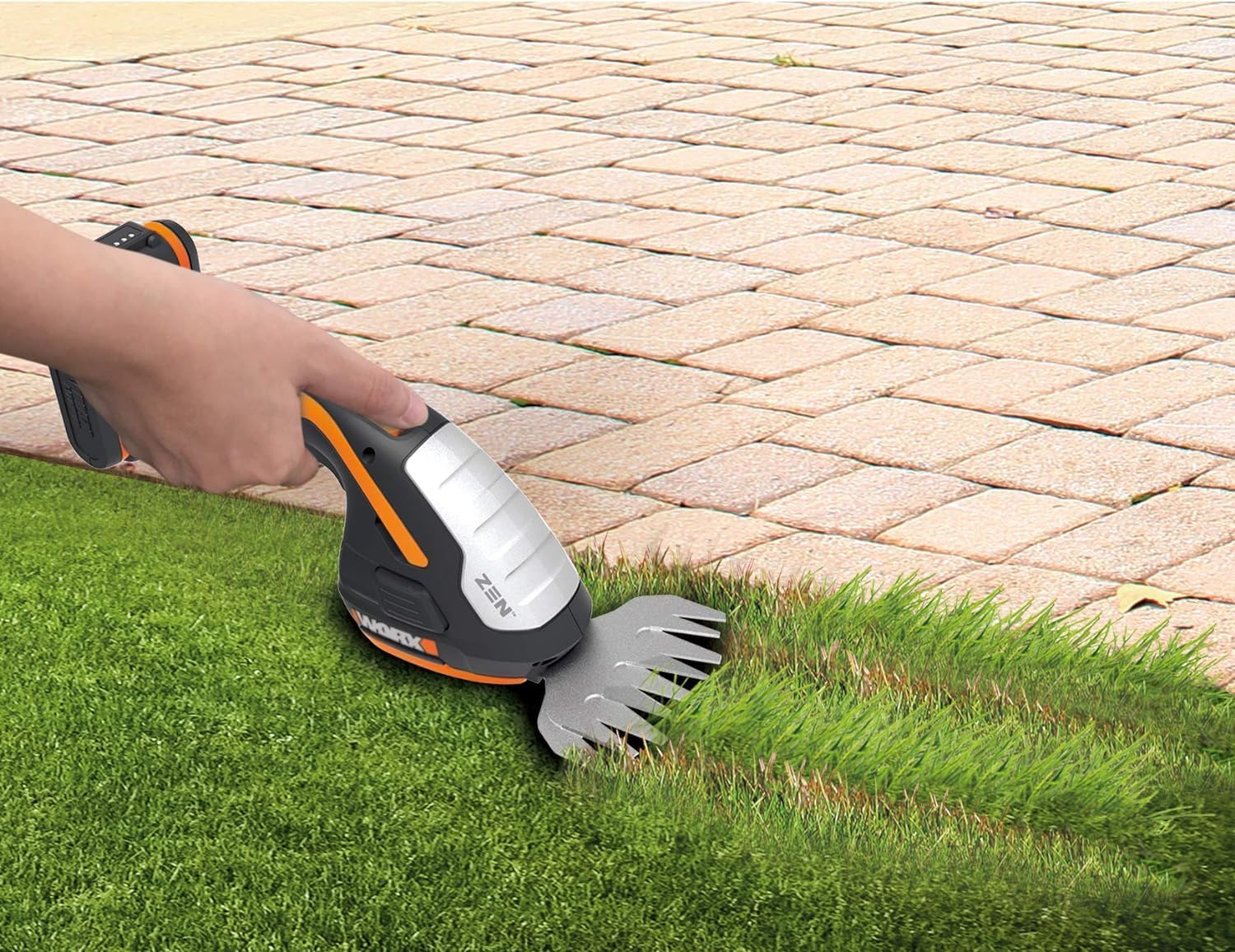 WORX WG801 20V PowerShare 4 Cordless Shear and 8 Shrubber Trimmer (Battery & Charger Included)15