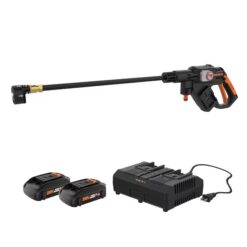 WORX WP657 Nitro Power Share 800-PSI 0.92-GPM Cold Water Battery Pressure washer with 1 Spray Tips (Battery Included) (Charger Included)