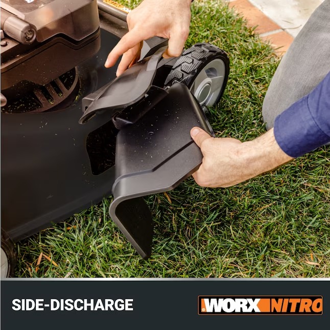 WORX WP773 40-volt 21-in Cordless Self-propelled Lawn Mower 5 Ah (2-Batteries and Charger Included)7_11zon