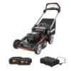 WORX WP773 40-volt 21-in Cordless Self-propelled Lawn Mower 5 Ah (2-Batteries and Charger Included)