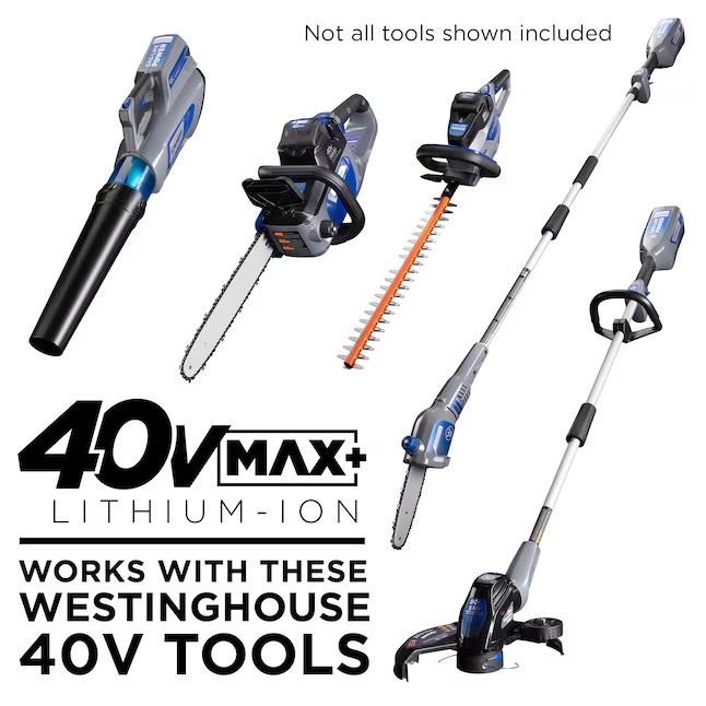 Westinghouse 4HT 40VMAX+ 40-volt Max 24-in Battery Hedge Trimmer 4 Ah (Battery and Charger Not Included)13_11zon