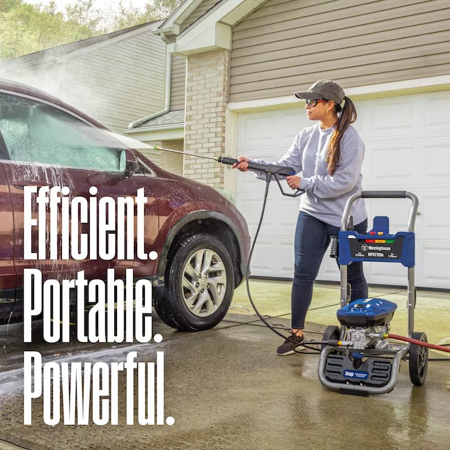 Westinghouse WPX2700e Includes 4 Nozzles + Turbo Nozzle 2700-PSI 1.76-GPM Cold Water Electric Pressure washer with 5 Spray Tips6_11zon