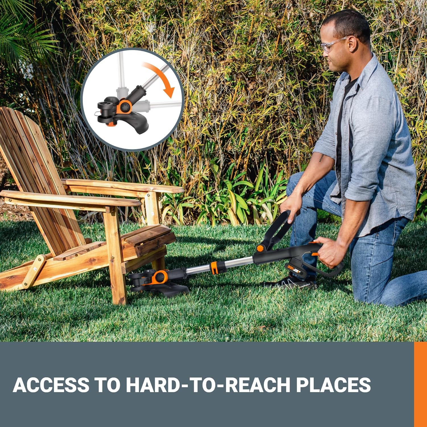 Worx 20V GT 3.0 + Turbine Blower + Hedge Trimmer (Batteries & Charger Included)56
