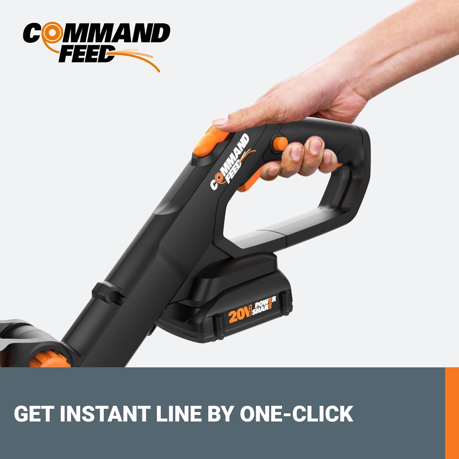 Worx 20V GT 3.0 + Turbine Blower + Hedge Trimmer (Batteries & Charger Included)8