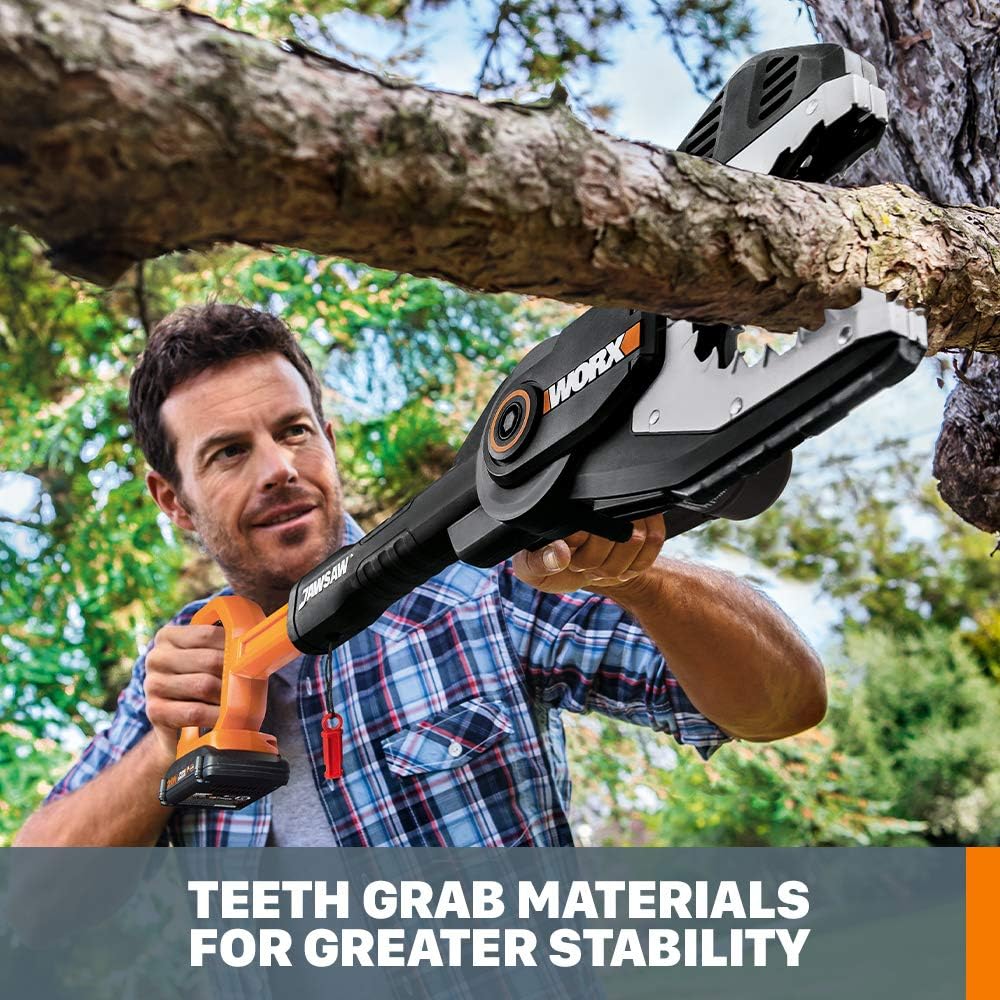 Worx 20V JawSaw Cordless Chainsaw Power Share - WG320 (Battery & Charger Included)3