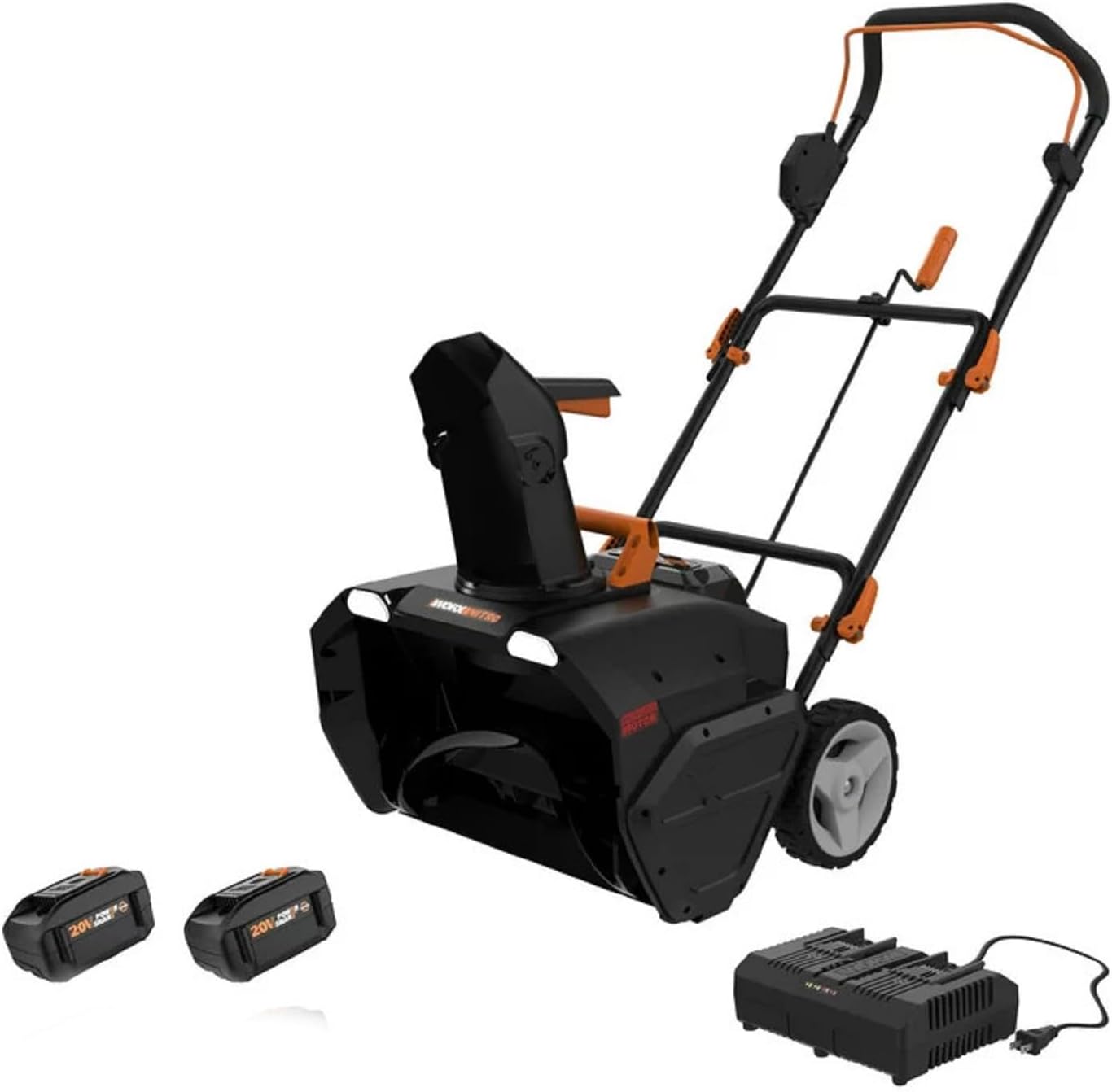 Worx 40V 20 Cordless Snow Blower Power Share with Brushless Motor - WG471 (Batteries & Charger Included) Worx 40V 20" Cordless Snow Blower Power Share with Brushless Motor - WG471 (Batteries & Charger Included)