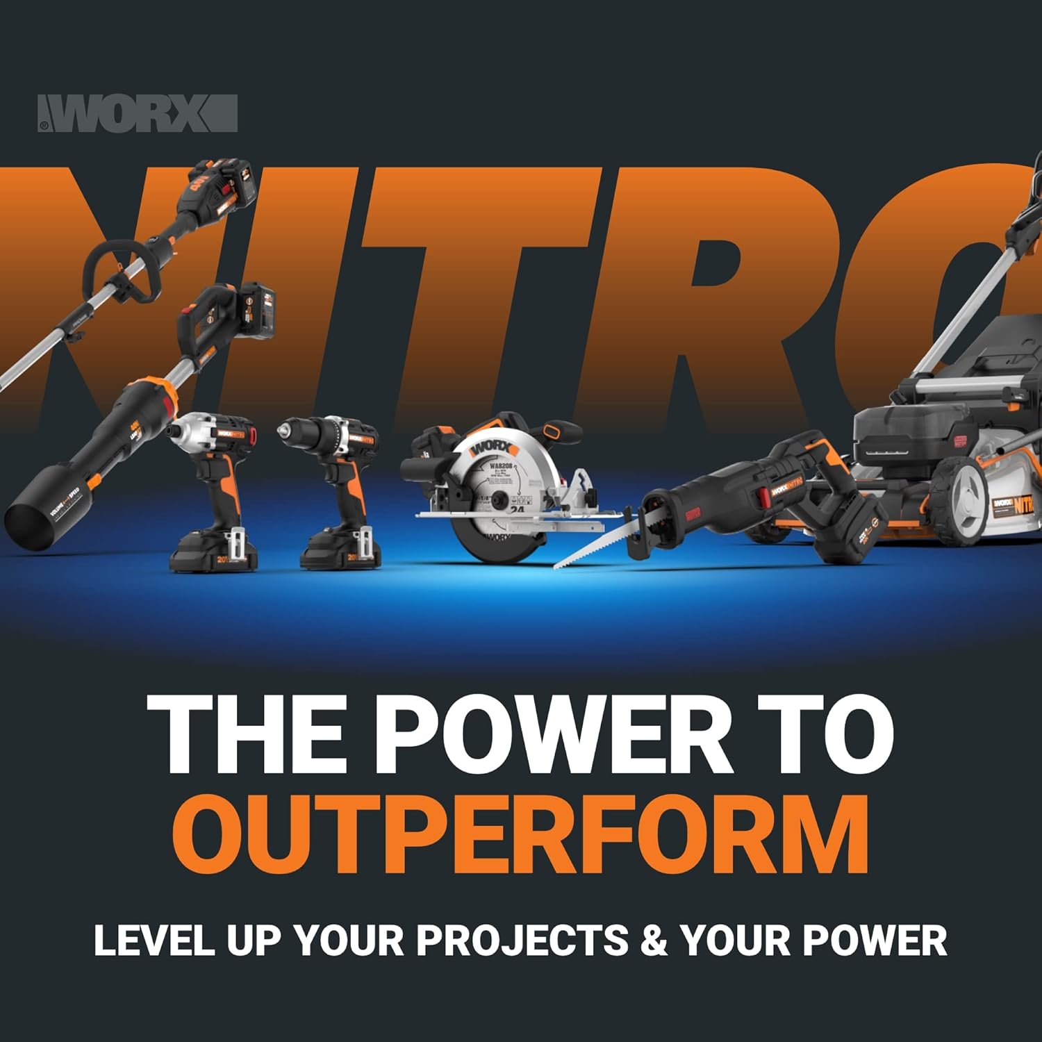 Worx 40V 20 Cordless Snow Blower Power Share with Brushless Motor - WG471 (Batteries & Charger Included)0
