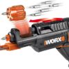 Worx 4V Electric Screwdriver, Rechargeable Cordless Power Screwdriver Set with 6 Bits, Screw Holder, Charger - WX255L