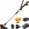 Worx GT Revolution 20V 12" String Trimmer Grass Trimmer/Edger/Mini-Mower, WG170.2