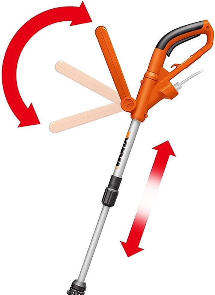 Worx WG124 15 Inch 120V 6 Amp Corded String Trimmer edger8