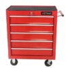 Xspracer ML-TC319 1000 Series 13-Inches W x 29-Inches H 5 -Drawer Steel Rolling Tool Cabinet ( Red )