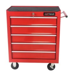 Xspracer ML-TC319 1000 Series 13-Inches W x 29-Inches H 5 -Drawer Steel Rolling Tool Cabinet ( Red )