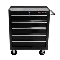 Xspracer ML-TC322 1000 Series 13-Inches W x 29-Inches H 5 -Drawer Steel Rolling Tool Cabinet ( Black )
