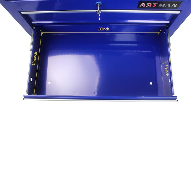 Xspracer ML-TC323 1000 Series 13-Inches W x 29-Inches H 5 -Drawer Steel Rolling Tool Cabinet ( Blue )7_11zon