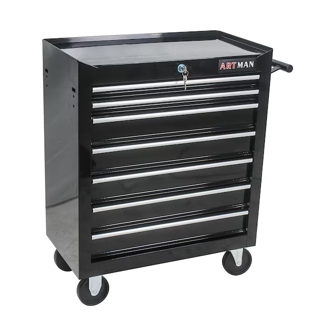 Xspracer ML-TC325 1000 Series 13-Inches W x 30-Inches H 7 -Drawer Steel Rolling Tool Cabinet ( Black )2_11zon