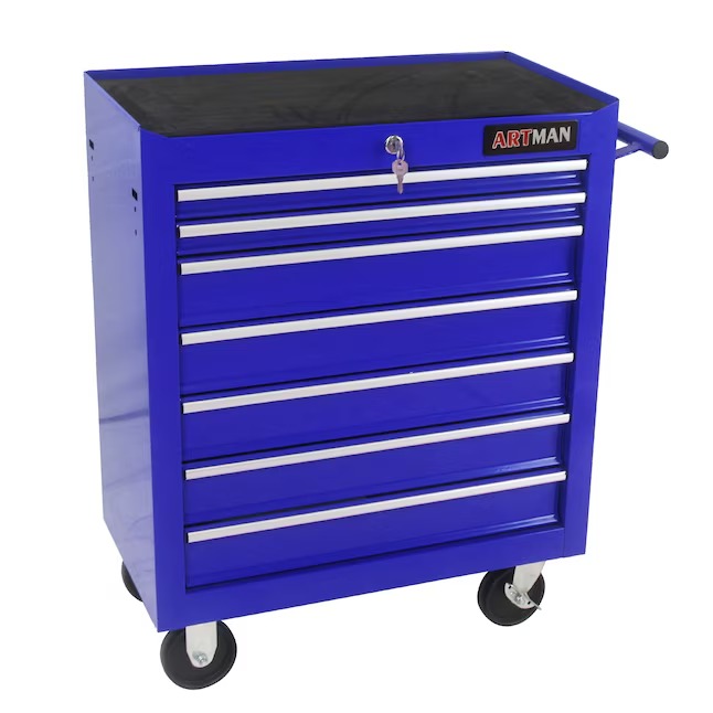 Xspracer ML-TC326 1000 Series 13-Inches W x 30-Inches H 7 -Drawer Steel Rolling Tool Cabinet ( Blue )2_11zon