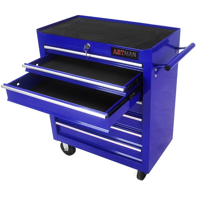 Xspracer ML-TC326 1000 Series 13-Inches W x 30-Inches H 7 -Drawer Steel Rolling Tool Cabinet ( Blue )5_11zon