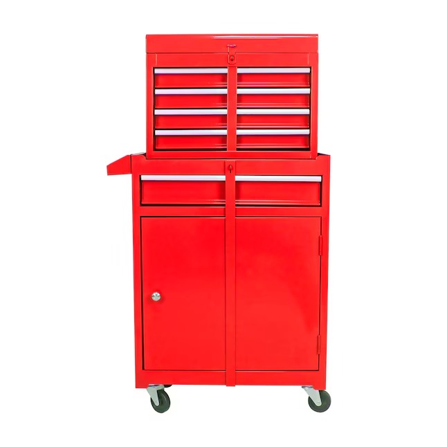 Xspracer ML-TC911 1000 Series 11-Inches W x 47-Inches H 5 -Drawer Metal Rolling Tool Cabinet ( Red )4_11zon