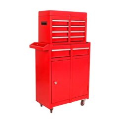 Xspracer ML-TC911 1000 Series 11-Inches W x 47-Inches H 5 -Drawer Metal Rolling Tool Cabinet ( Red )