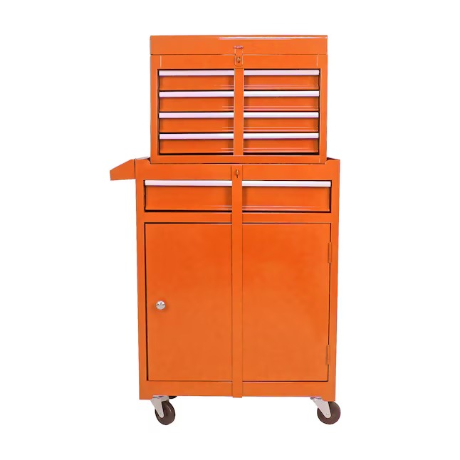 Xspracer ML-TC912 1000 Series 11-Inches W x 47-Inches H 5 -Drawer Metal Rolling Tool Cabinet ( Orange )1_11zon
