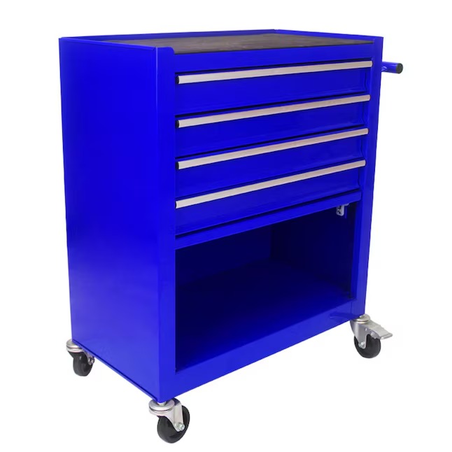 Xspracer ML-TC933 1000 Series 13-Inches W x 29-Inches H 4 -Drawer Steel Rolling Tool Cabinet ( Blue )5_11zon