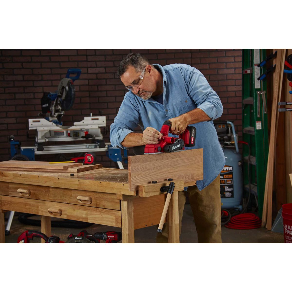 YUKON 60 in., 3-Drawer Hardwood Workbench67