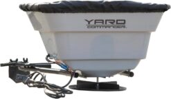 Yard Commander - 80-Pound ATV/UTV Broadcast Spreader - 12-Volt Heavy Duty Motor - Salt, Seed, Fertilizer & More - Adjustable Drop Rate - Included Hopper Cover - Mounts to Front or Rear Utility Rack