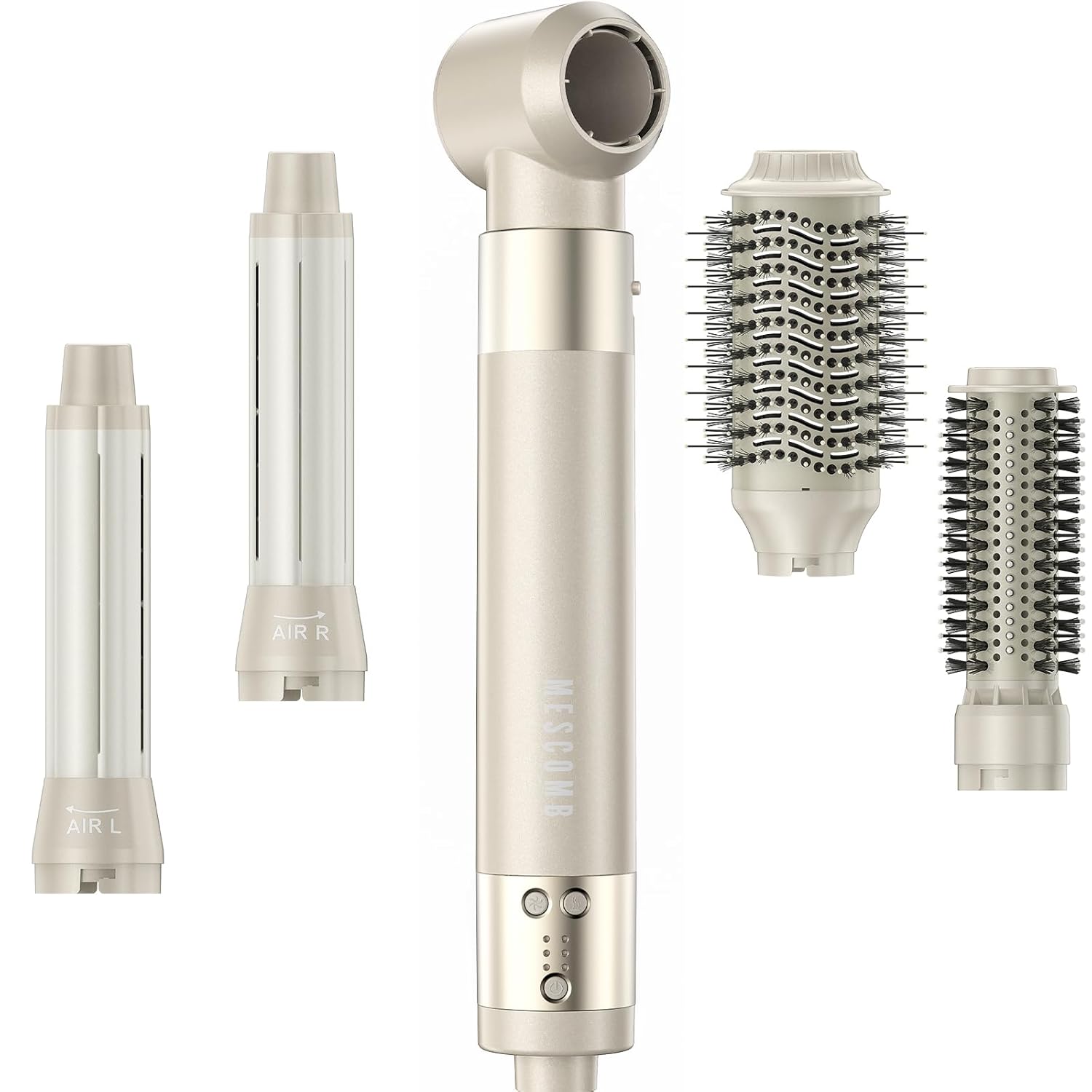 5 in 1 Hair Air Styler - Hair Dryer Brush 110000 RPM for Fast Drying & Hot-Air Auto Wrap Curlers for Curling, Frizz-Free Blow Dryer Brush for Straightening Volumizing No Heat Damage 5 in 1 Hair Air Styler - Hair Dryer Brush 110000 RPM for Fast Drying & Hot-Air Auto Wrap Curlers for Curling, Frizz-Free Blow Dryer Brush for Straightening Volumizing No Heat Damage