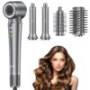 5 in 1 Hair Styler, High-Speed Professional Frizz-Free Hair Dryer Brush, No Heat Damage Air Styler Wrap Blow Dryer - Curl, Volumize, Straighten, 300 Million Ions, Multi Styler, Gift for Women