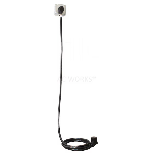 AC WORKS 1030PR-025 25ft NEMA 10-30 Cord 25-ft 10 3 3 Prong Black Indoor Outdoor STW Heavy Duty Appliance Extension Cord7_11zon