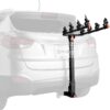 Allen Sports Deluxe Quick Install 4-Bike Hitch Rack, Model 1540RR , Black
