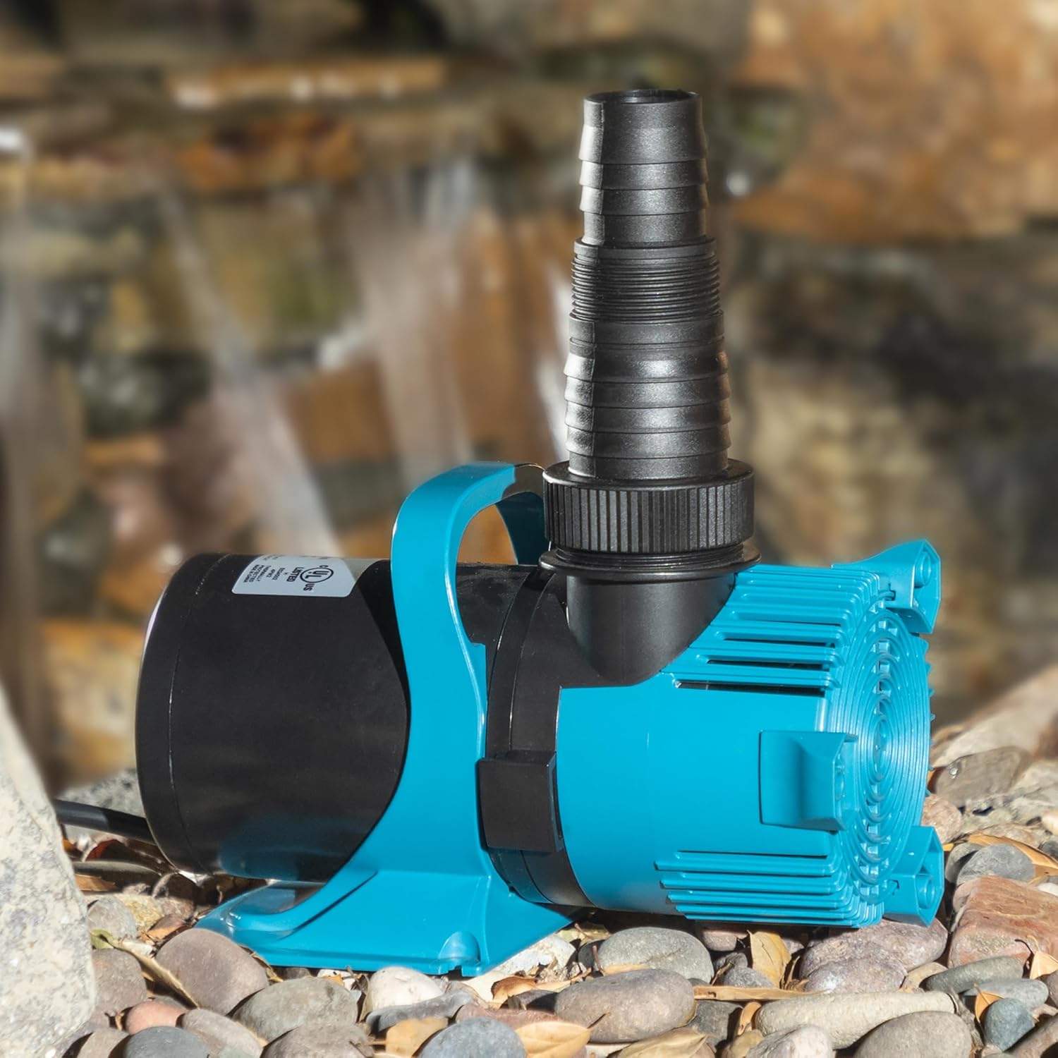 Alpine Corporation 3000 GPH Vortex Energy-Saving Pump for Ponds, Fountains, Waterfalls, and Water Circulation1