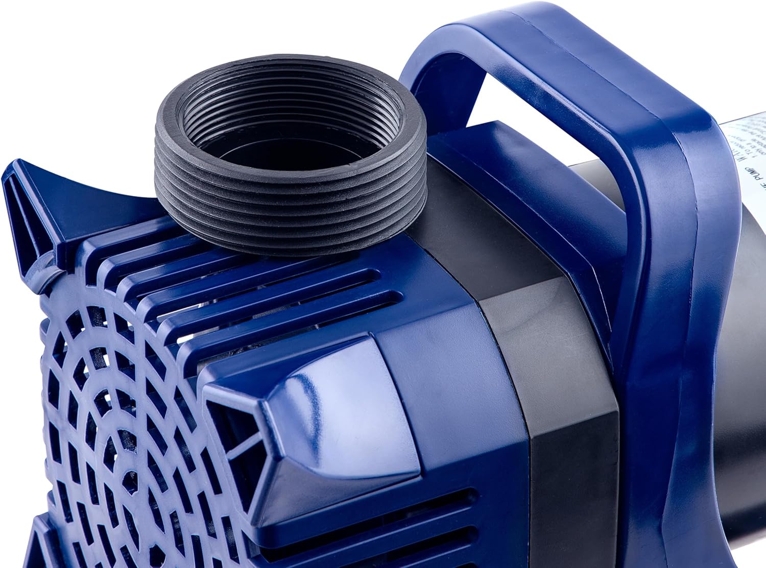 Alpine Corporation 8000 GPH Submersible Water Pump with 33 FT Cord and Adapters for Ponds, Fountains, Waterfalls, and Water Circulation, 540 Watts 26 FT Lift Quiet Operation Vertical Horizontal15