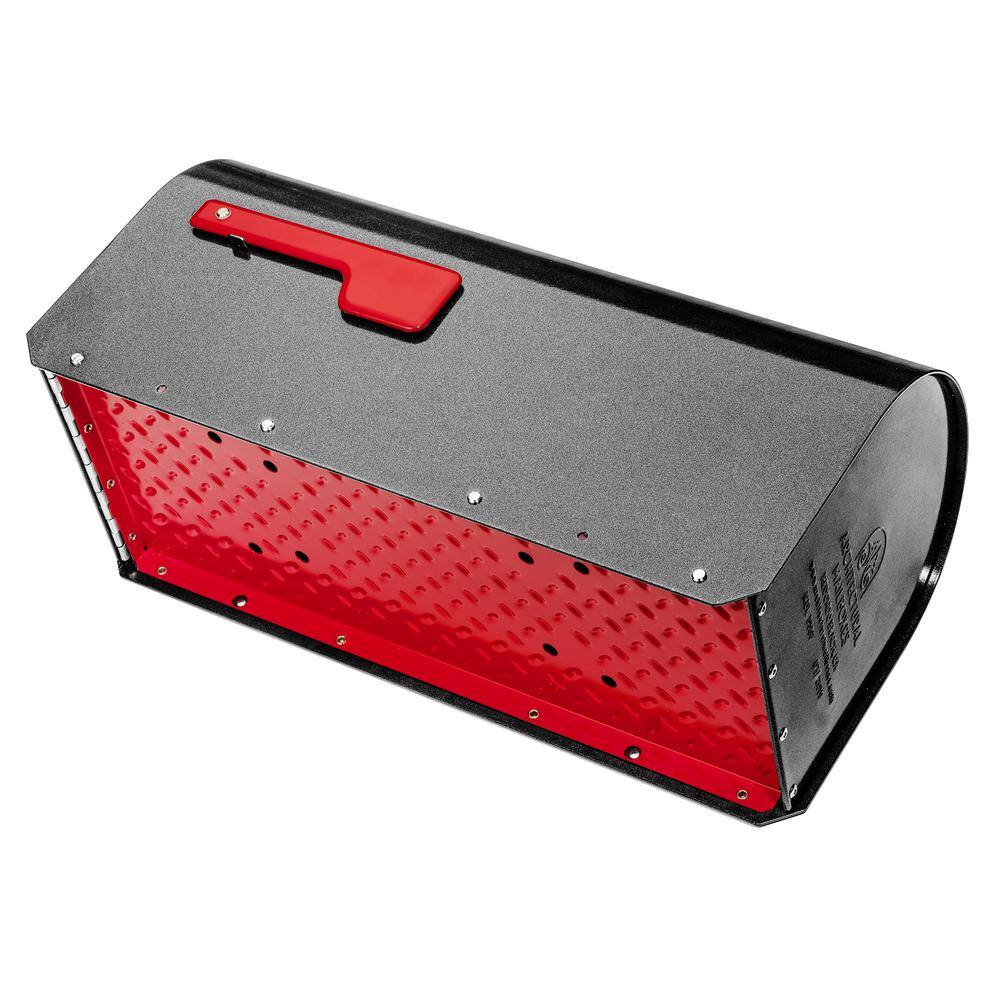 Architectural Mailboxes 5560P-R-10 Sequoia Pewter, Large, Steel, Heavy Duty Post Mount Mailbox9