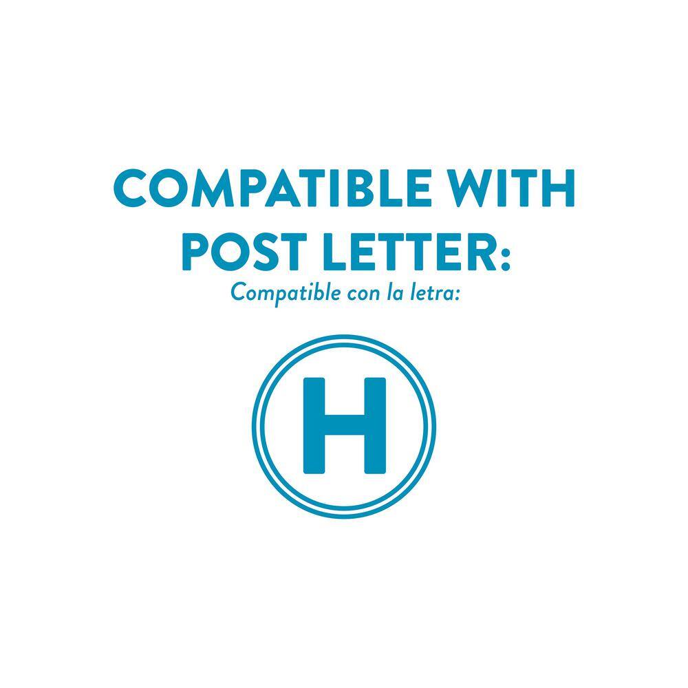 Architectural Mailboxes 6200B-10 Oasis Classic Black, Extra Large, Steel, Locking, Post Mount Parcel Mailbox with High Security Reinforced Lock3