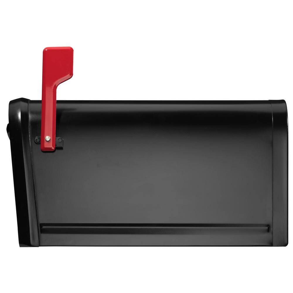 Architectural Mailboxes 6300B-10 Oasis 360 Black, Large, Steel, Locking Parcel Mailbox with 2-Access Doors13